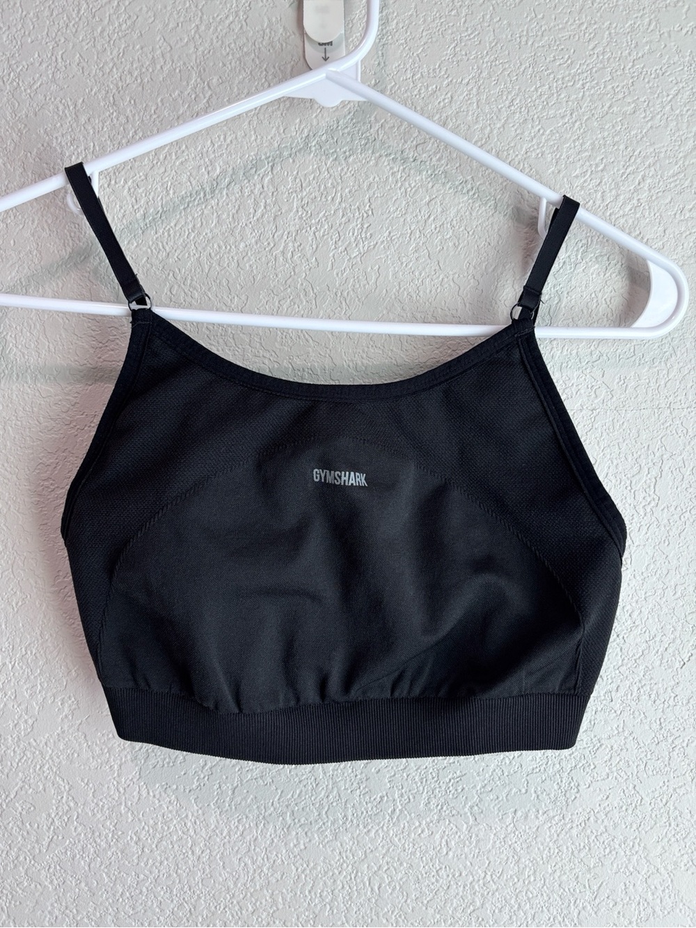 Gymshark Flex Strappy Sports Bra Black Women’s Size Medium